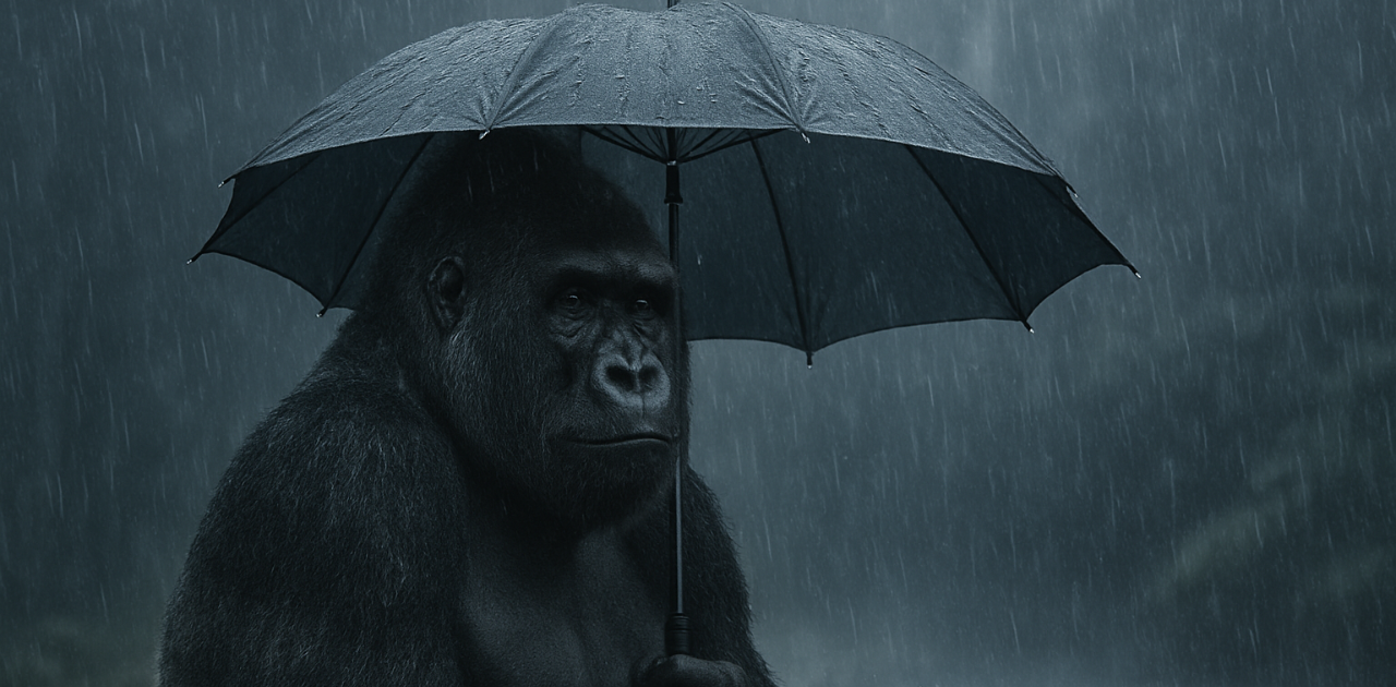 【癒し】”警報級の大雨”が不安で調べてたら…→「ゴリラ ●●●!」「阿波踊り好き」意味わからん投稿ばっかで草
